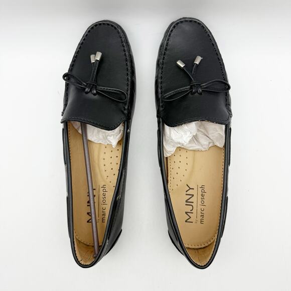 Marc Joseph New York Womens Riverview Loafers US 9.5 M Black Leather NIB - Picture 10 of 12
